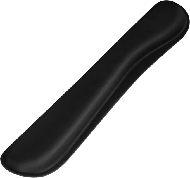Keyboard Wrist Rest Memory Foam, Easy Typing Pain Relief, Keyboard Mouse Pad Set for Computer, Laptop, Home & Office