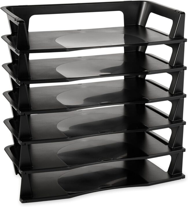 Regeneration  Tray, Six Tier, Plastic, Black (86028) - Image 2